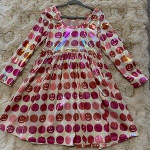 Pink Chicken Shimmering Pink Pumpkin Dress